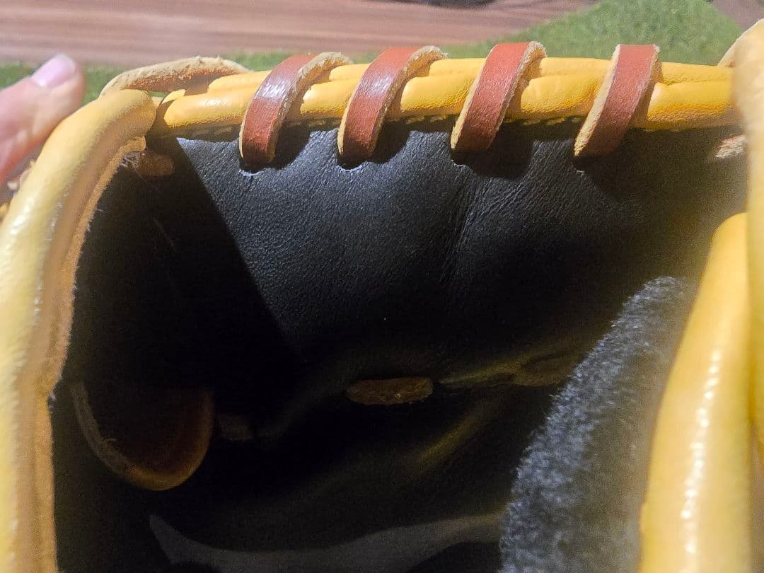 ハタケヤマ　TH-197X　軟式　外野手　右投げ　グラブ