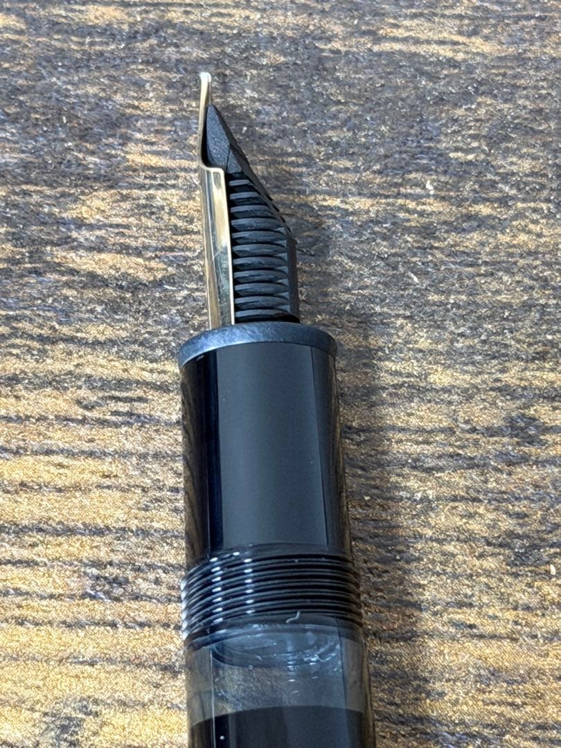 新品未使用　146 ル グラン　14K 全金　2段エボナイトペン芯　万年筆　F