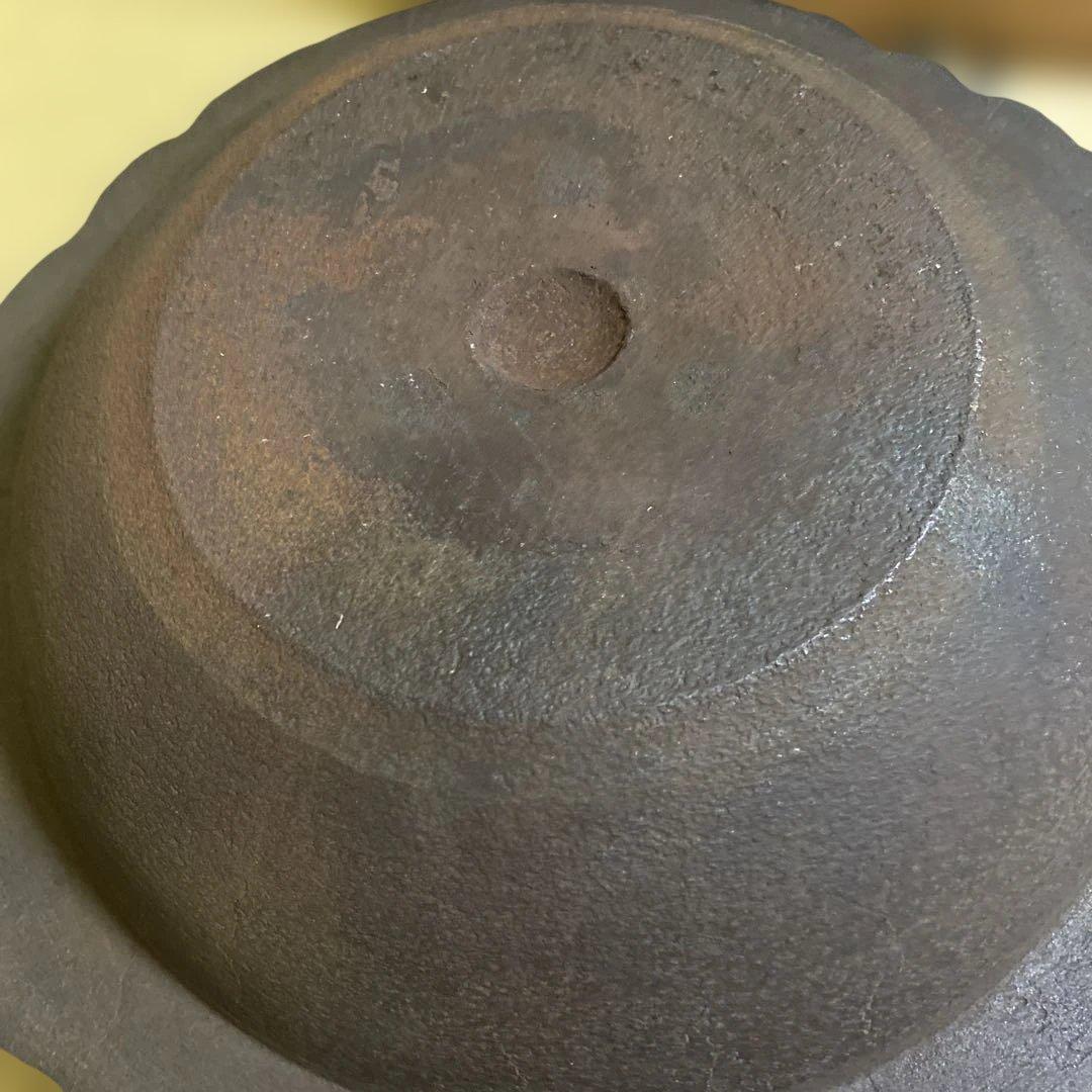 茶道具　透木釜　木箱入