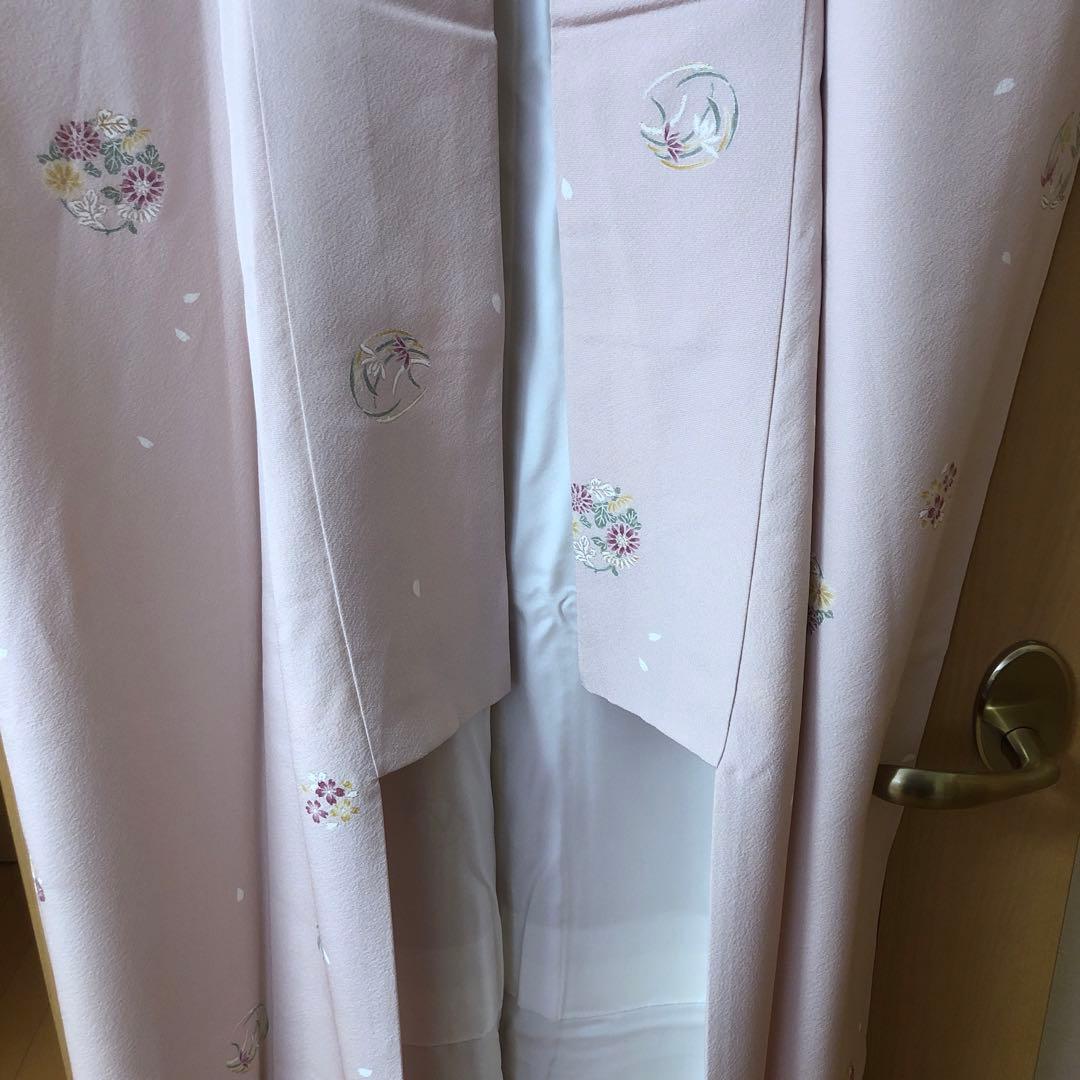 レディース　正絹小紋　１度だけ使用