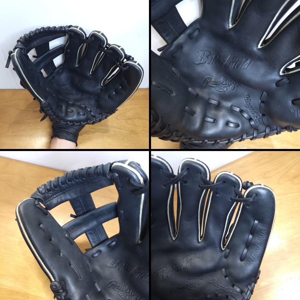 ローリングス フラッシャー 限定 シルバーラベル 美品 内野用 軟式グローブ