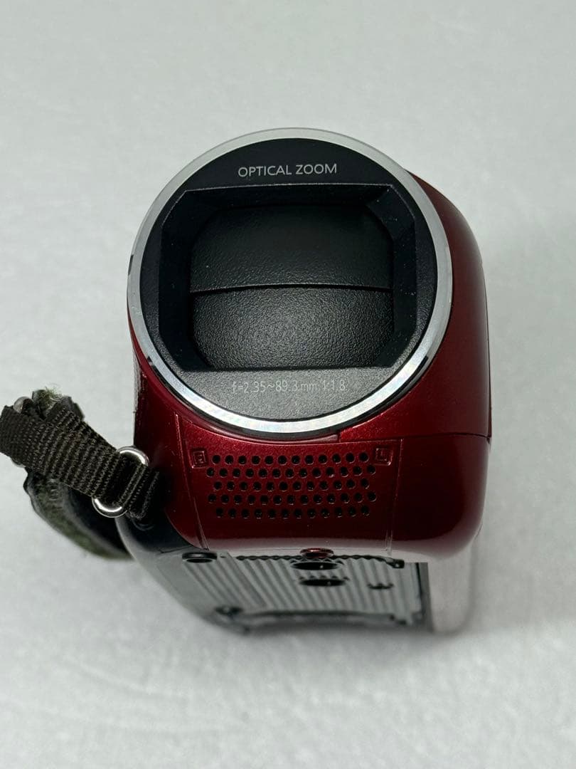 Panasonic HC-V210M レッド 動作確認済 フルHD ビデオカメラ