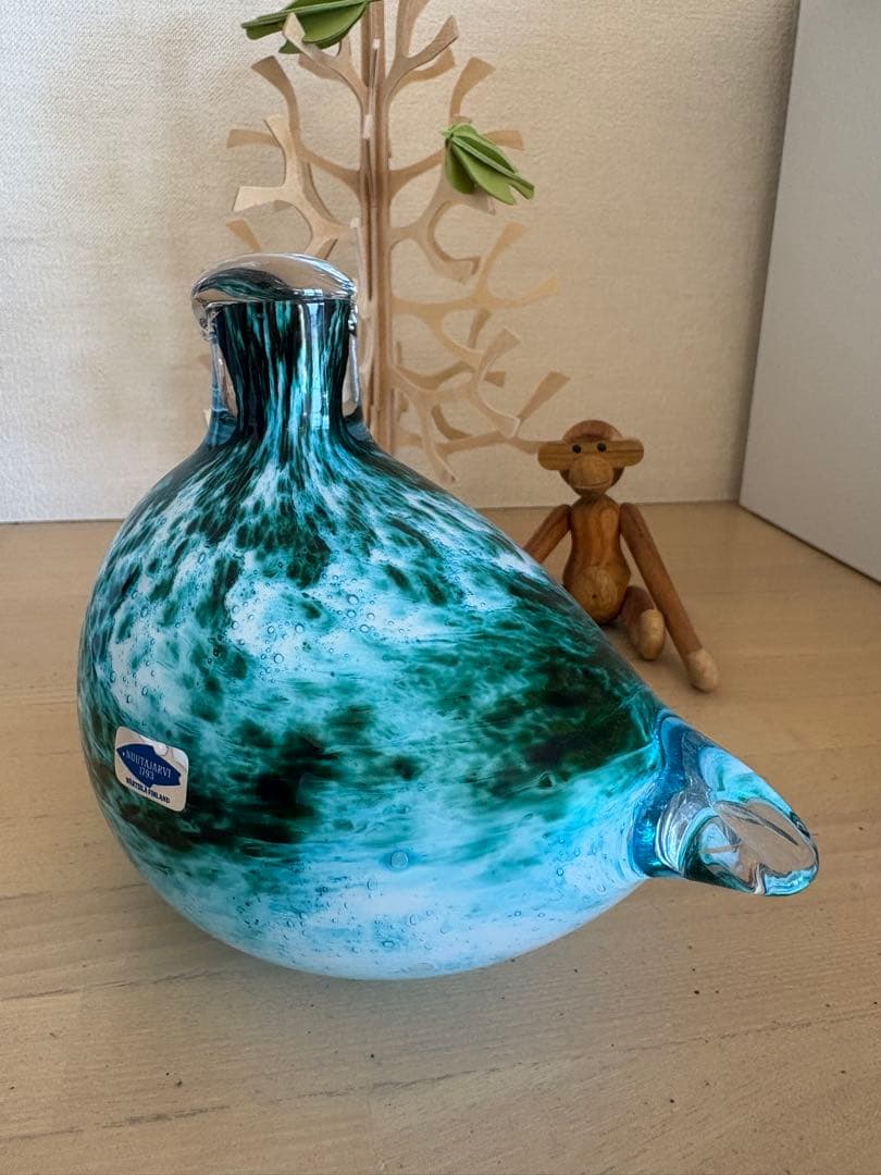 オイバ・トイッカ　OIVA TOIKKA 1983 Green bird バード