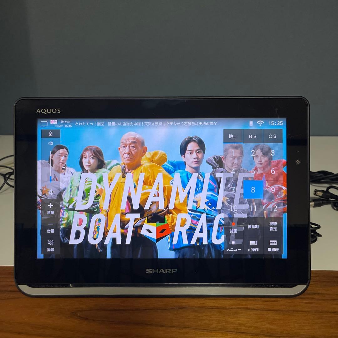 【美品】シャープ 12型 液晶 テレビ AQUOS 2T-C12AP-B 防水