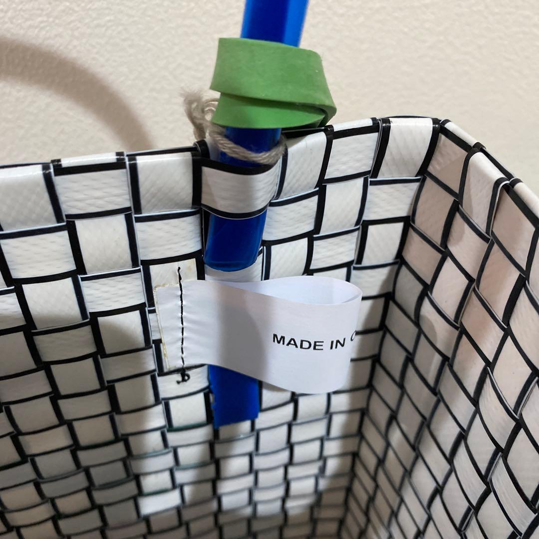 N*☆様 【新品・未使用】マルニマーケット かごバッグ ステンシルバッグ 白 フ