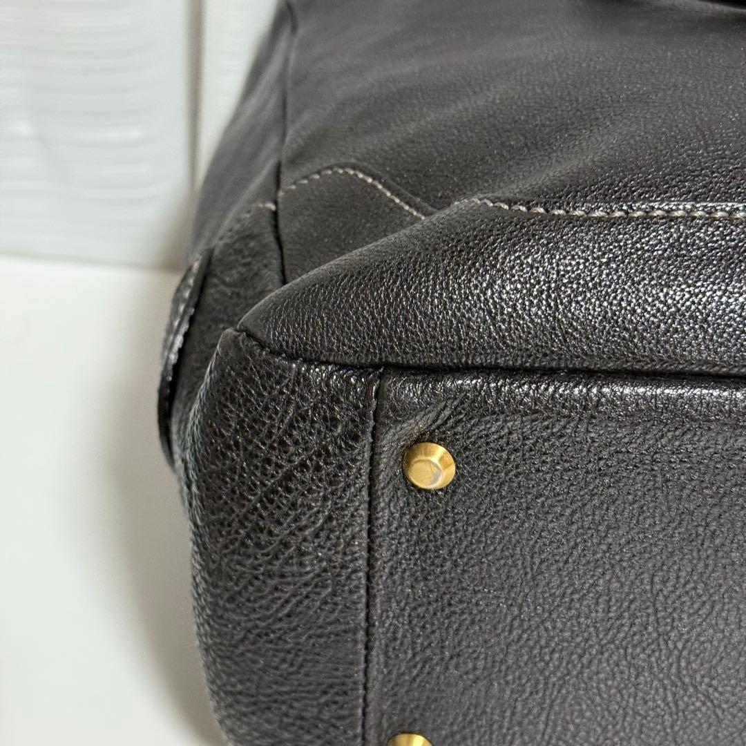 ⭐️未使用級⭐️　土屋鞄　アジール　キャリア　ビジネスバッグ　ブラック　レザー