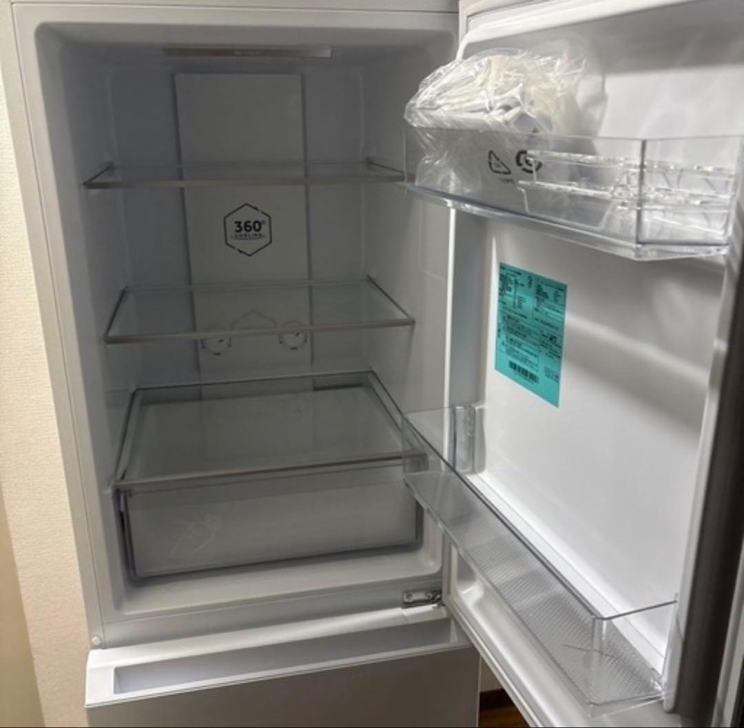 ホワイト冷蔵庫 201L 2段式