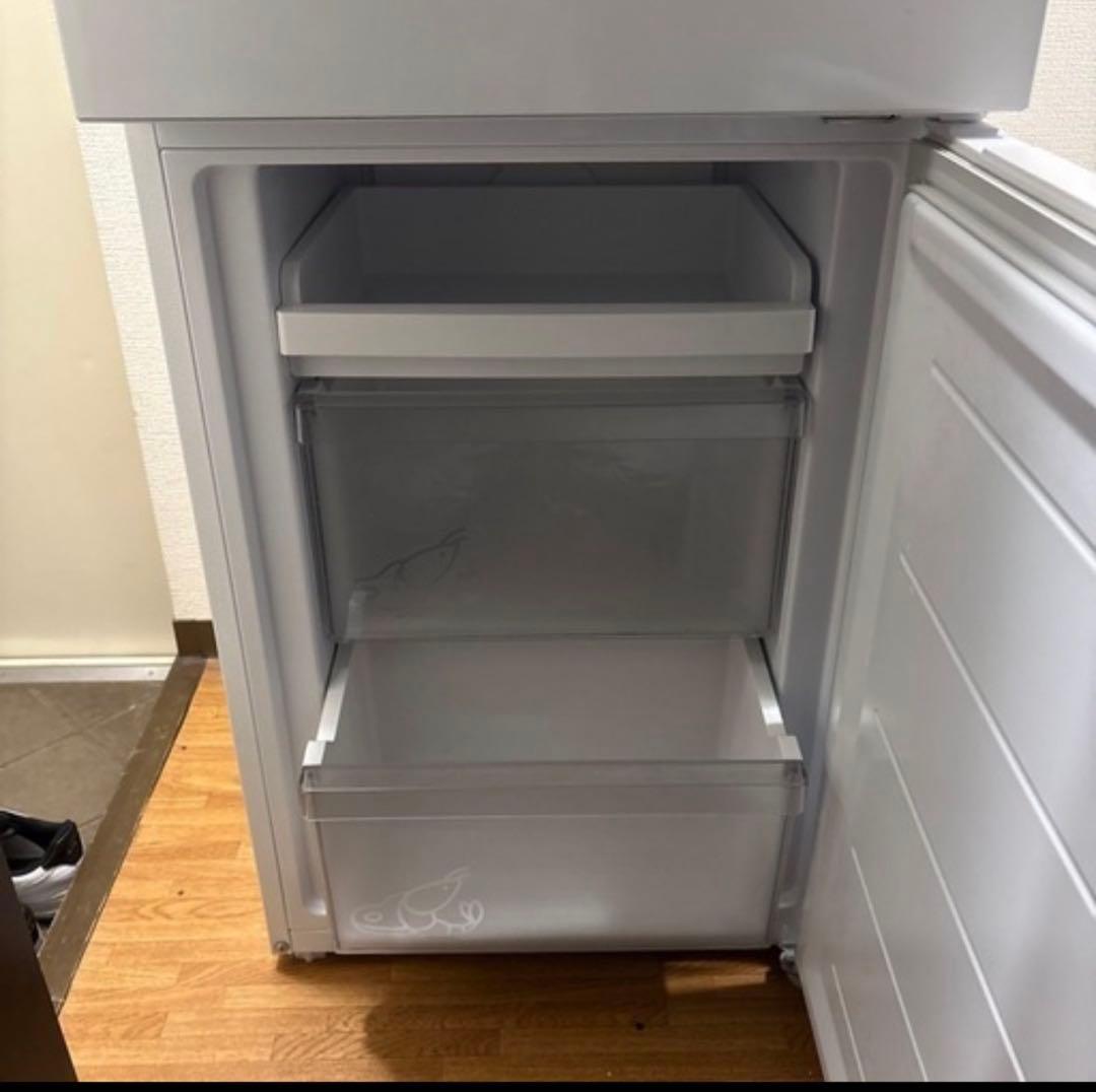 ホワイト冷蔵庫 201L 2段式