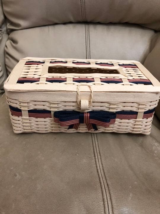 やえまる様　オーダーティッシュケース完成品