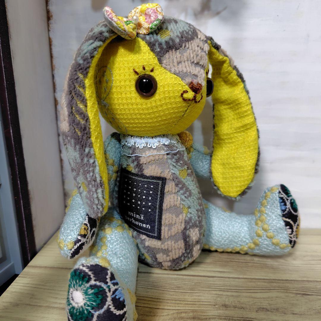 ミナペルホネン＊ハンドメイド＊ぬいぐるみ＊ウサコ＊②
