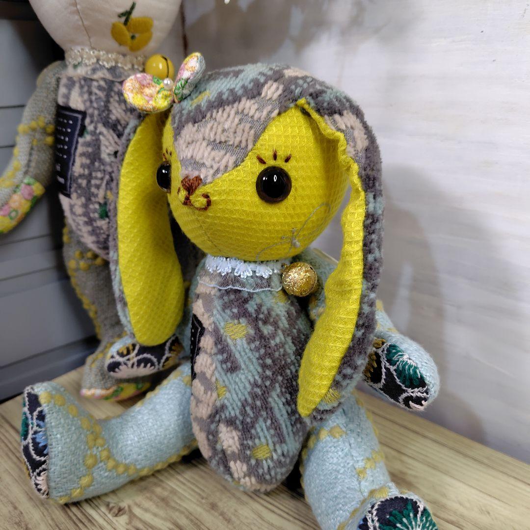 ミナペルホネン＊ハンドメイド＊ぬいぐるみ＊ウサコ＊②