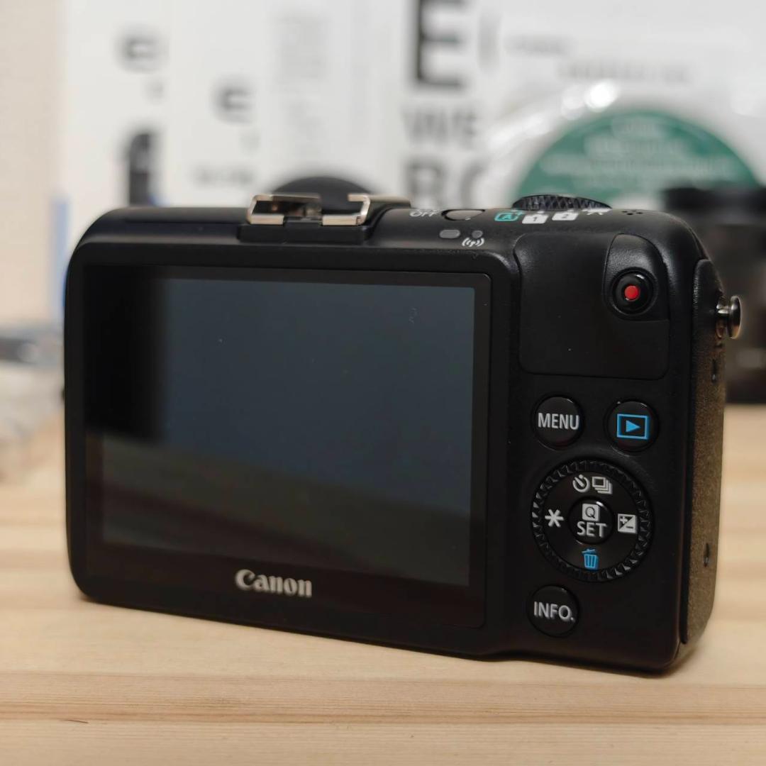 ❗️最終値下❗️極美品❗️EOSM2　ダブルレンズキット+レンズアダプターセット