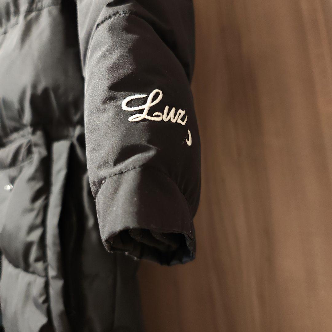 年末値下げ。美品！LUZeSOMBRA ブラック ダウンジャケット130ー140