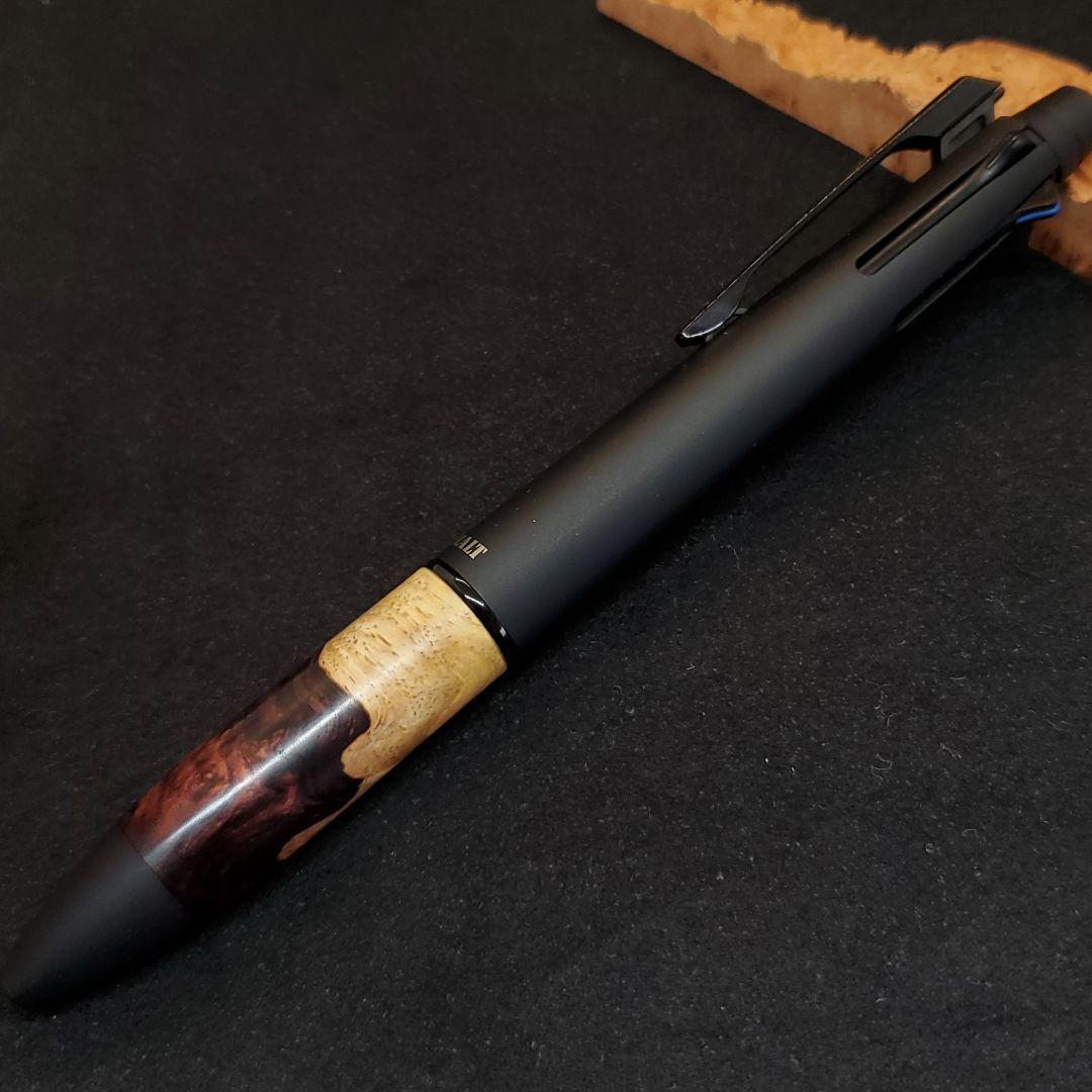 No.77ピュアモルトブラック4&1ホンジェラスローズウッド瘤カスタム