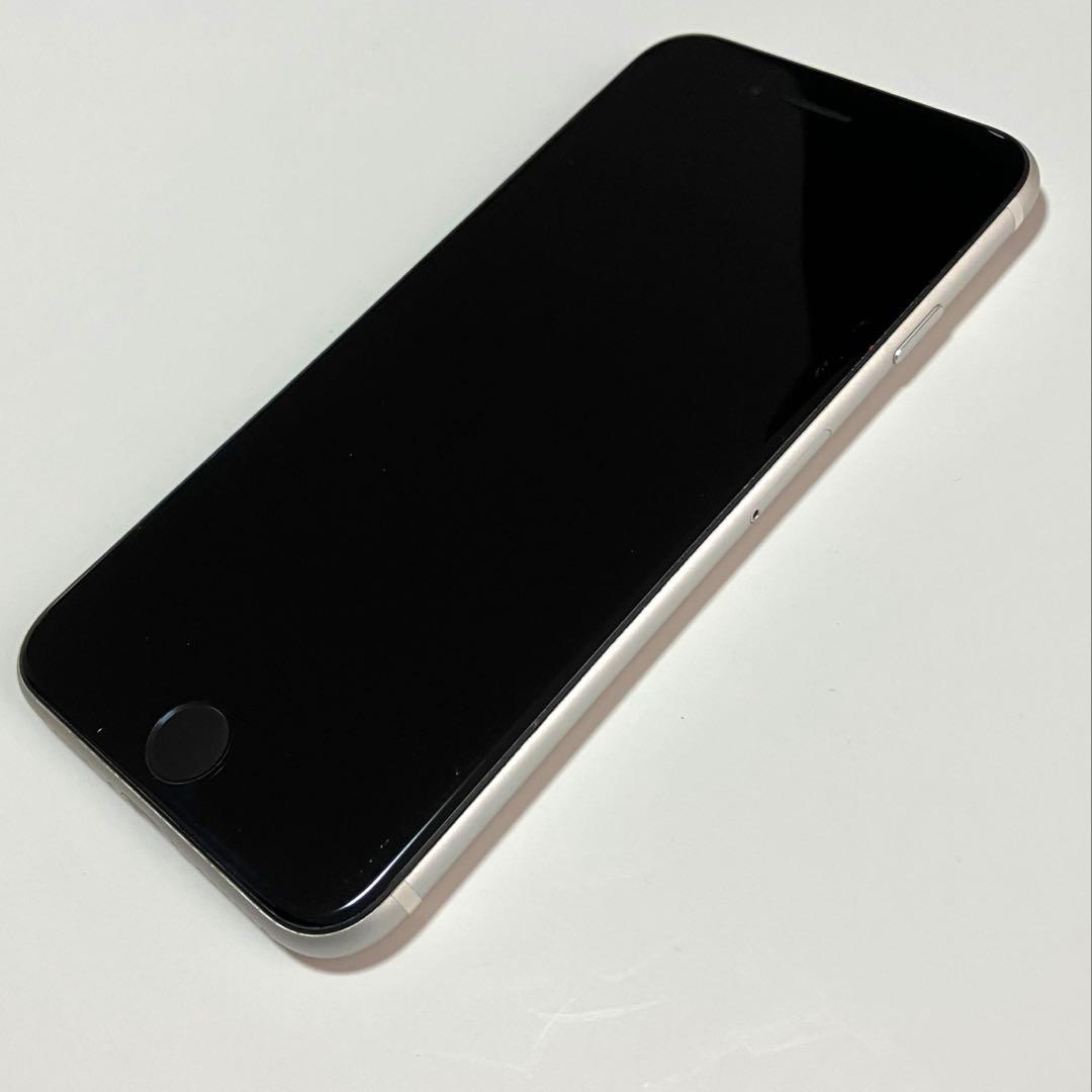 iPhone SE(第2世代)ホワイト 本体64GB SIMフリー　76%