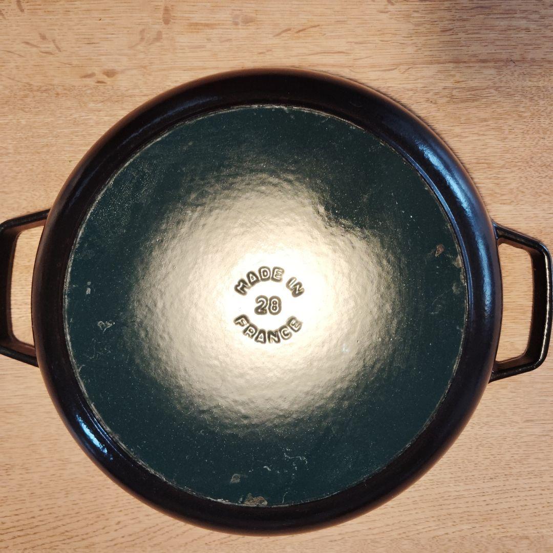 【値下げ！】STAUB 両手鍋 28cm フランス製