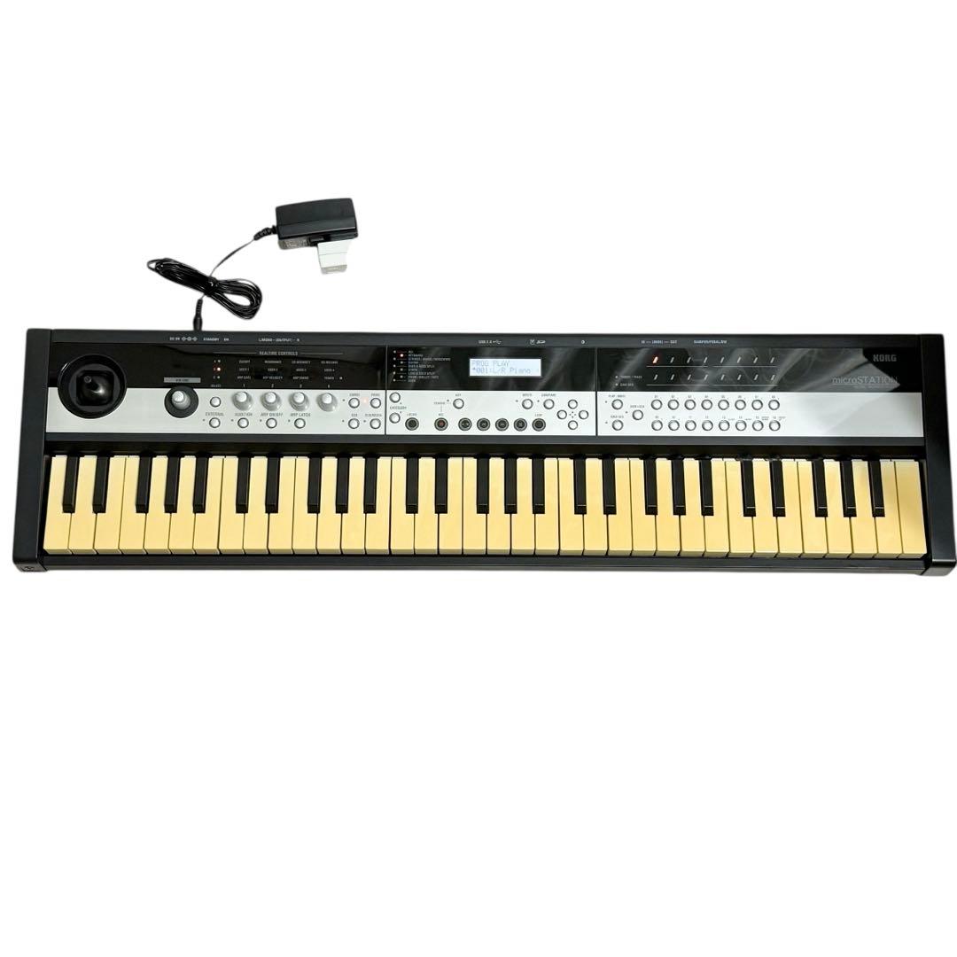 KORG microSTATION MW1 シンセサイザー 動作品 純正ケース付