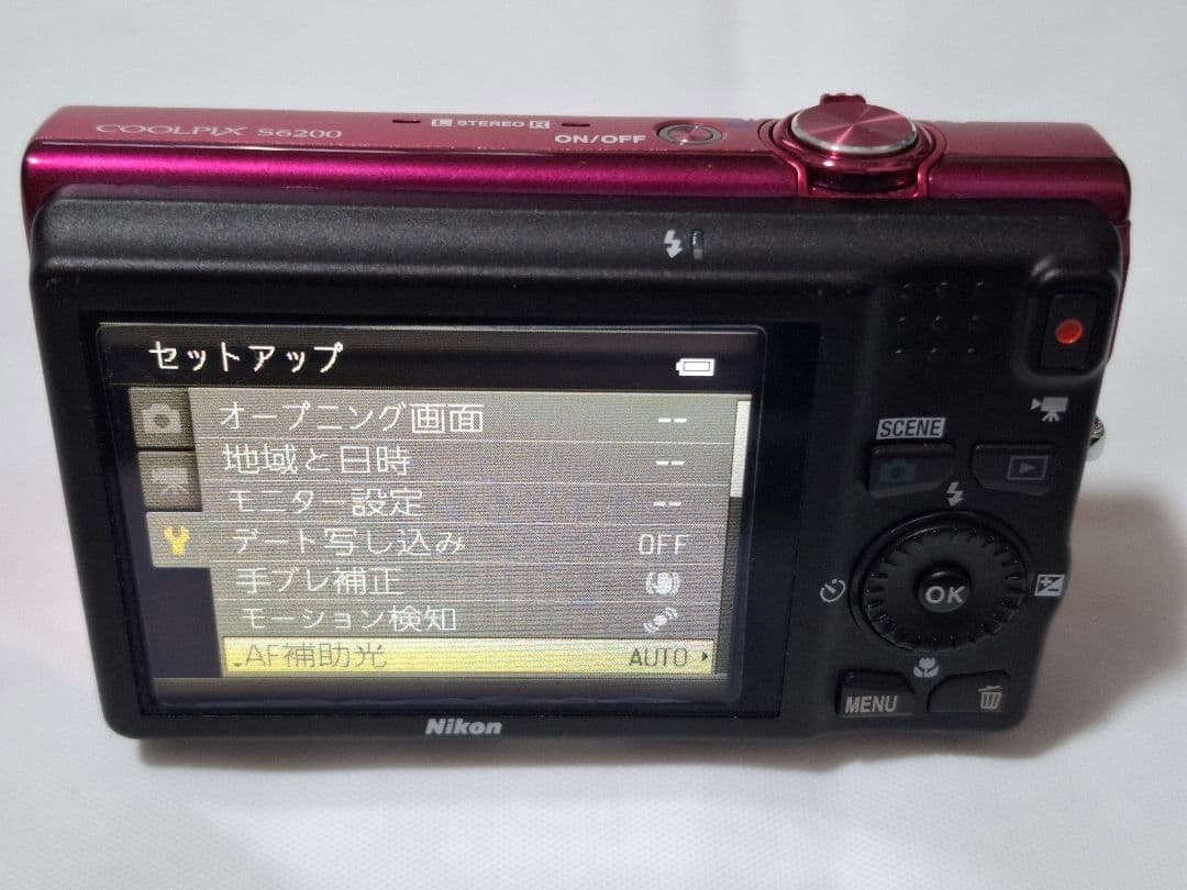 ニコン Nikon COOLPIX S6200 ピンク