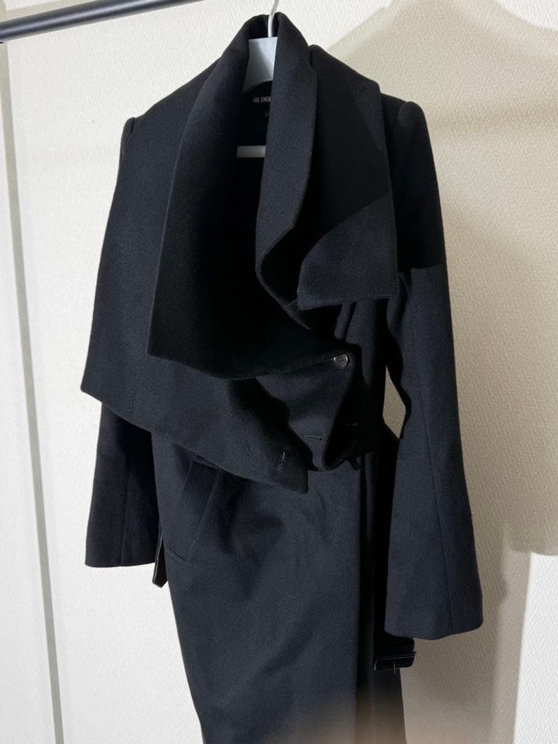 アンドゥムルメステール ウール変形ロングコート