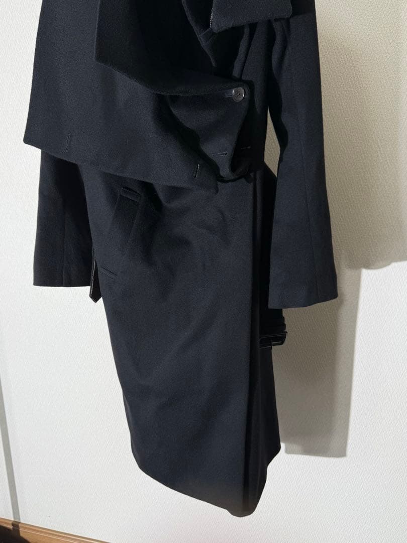 アンドゥムルメステール ウール変形ロングコート