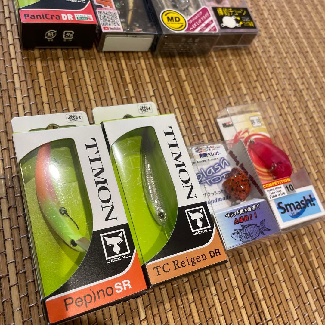 黒まんじゅう入りトラウトルアーセット（他オリカラ含）