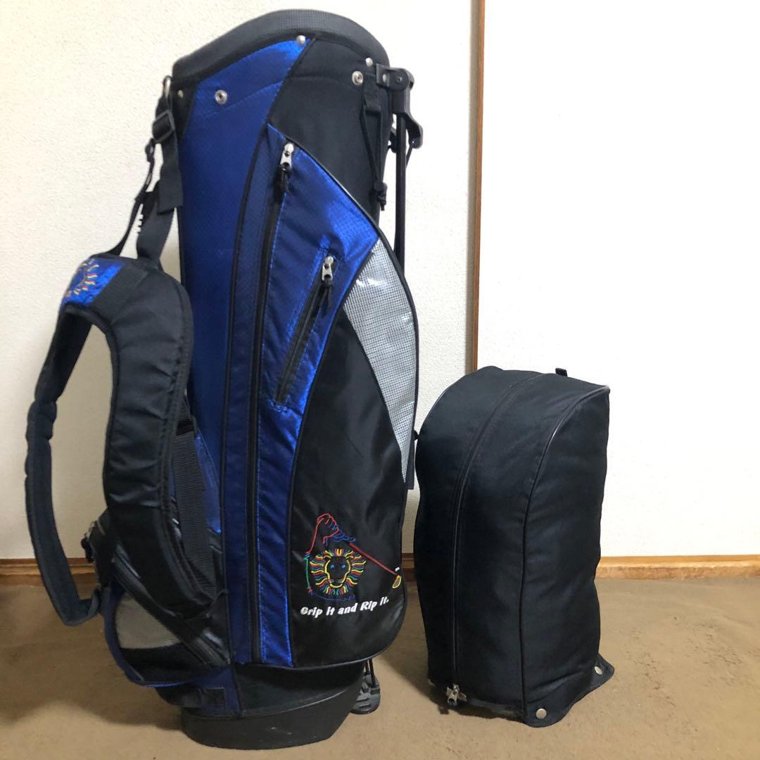 入手困難 ジョンデーリー キャディーバッグ ゴルフバッグ スタンド式 美品 希少