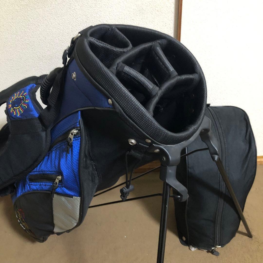 入手困難 ジョンデーリー キャディーバッグ ゴルフバッグ スタンド式 美品 希少