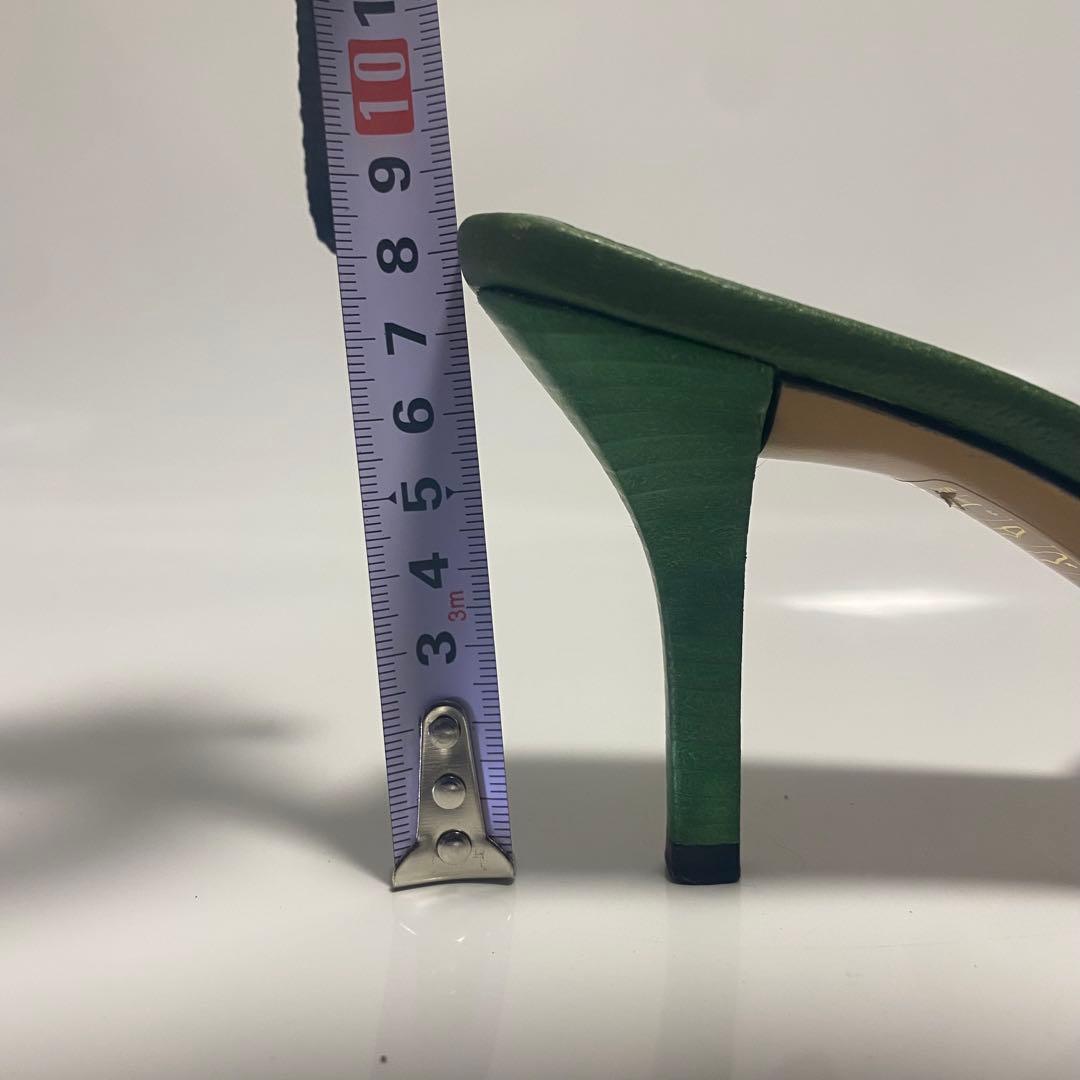 希少色✨美品✨GUCCI ホースビット　GG柄　ミュール ポインテッド