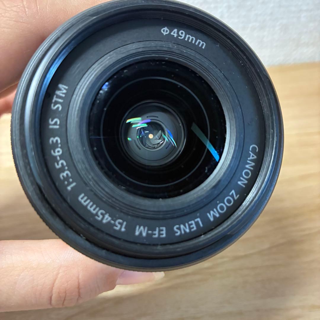 【美品】CANON EOS Kiss M デジタル一眼レフカメラ8/19まで出品