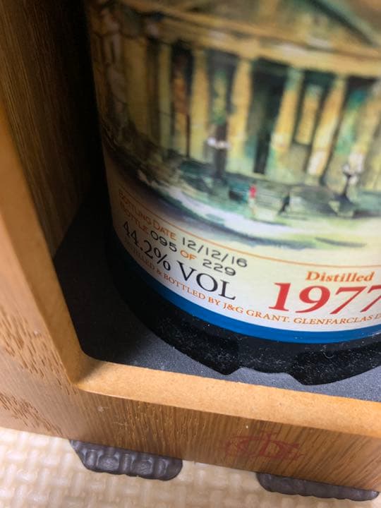 Glenfarclas single cask 1977 ウイスキー スコッチ