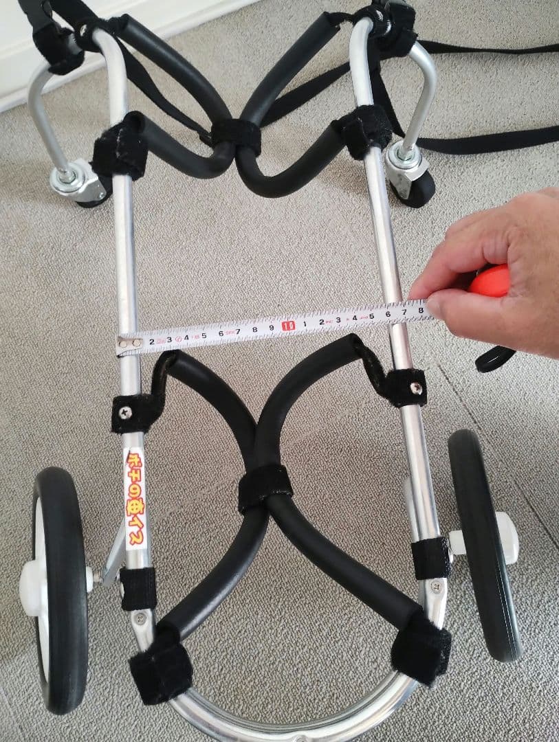 小型犬用車いす アルミ製