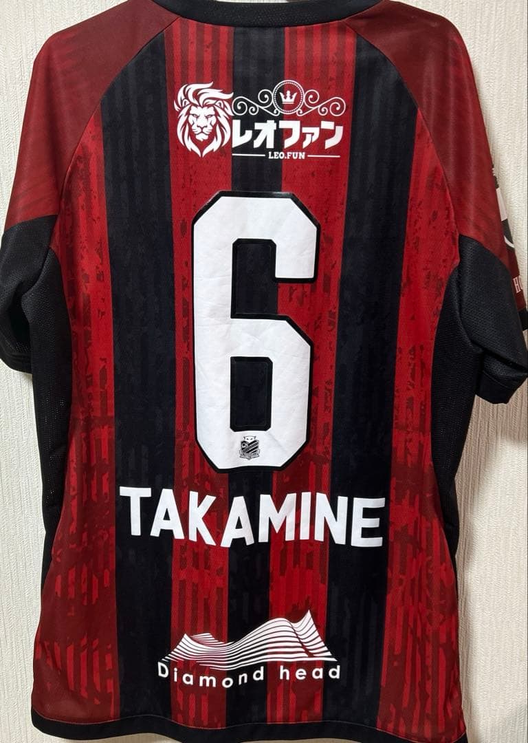 北海道コンサドーレ札幌　高嶺朋樹　オーセンティックユニフォーム　L