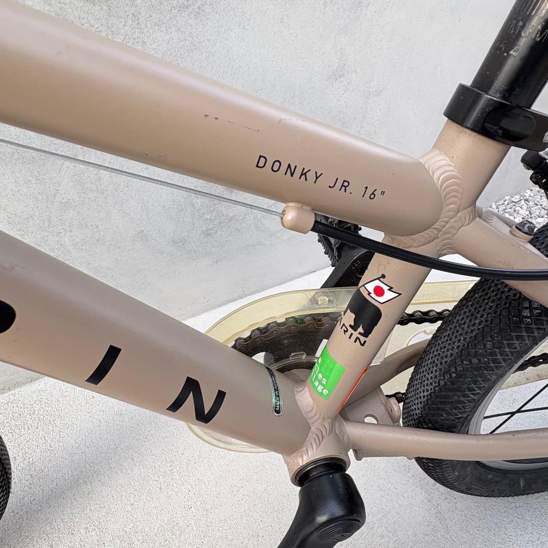 梱包たのメル便送料込みMARINドンキージュニアDONKYJR16 子供用自転車