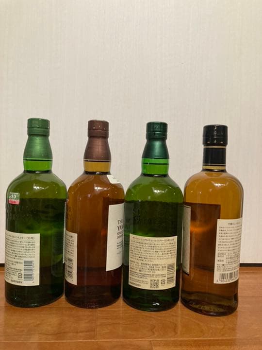 白州12年　山崎　白州　竹鶴