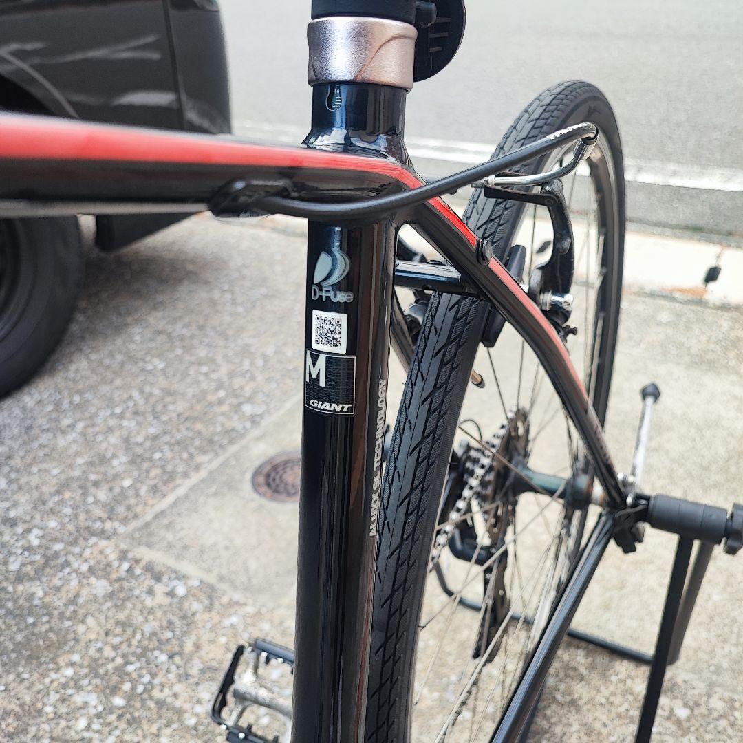 福岡発 整備済 GIANT エスケープ RX ブラック ジャイアント 新品パーツ