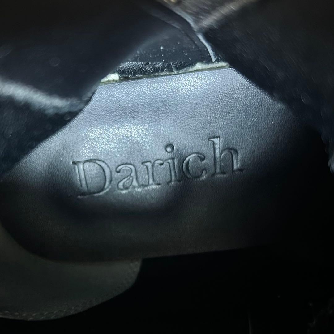 Darich トリプルソールエンジニアブーツ ヒール 厚底 ブーツ ブラック M