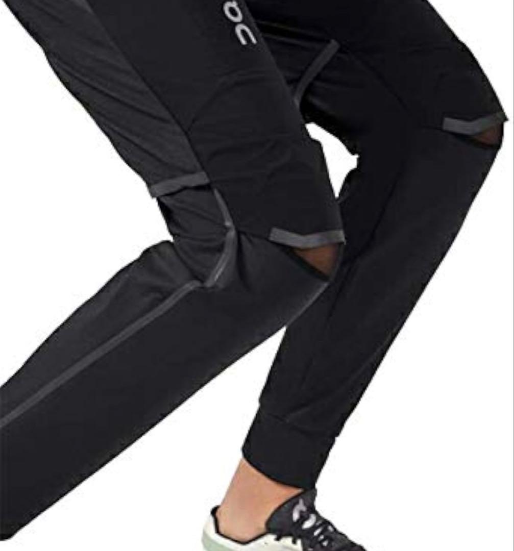 On ランニングパンツ ブラック ウインドパンツ レディース XS