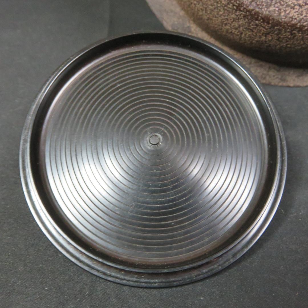 茶釜 富士釜 菊池政光 茶道具 茶器 風炉 銘 共箱 木箱