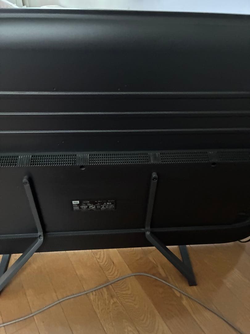 TCL 50V型 4K 液晶テレビ スマートテレビ 50P8S 動画配信アプリ○