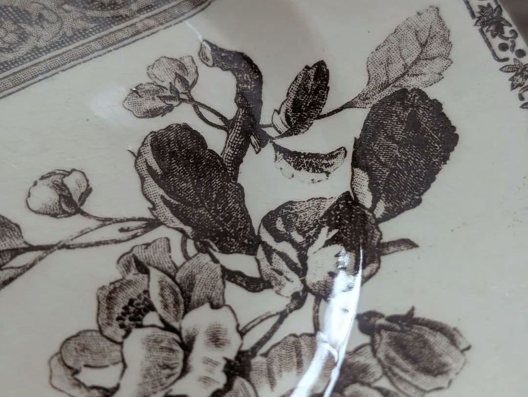 フランス アンティーク エミールブルジョワ 平皿