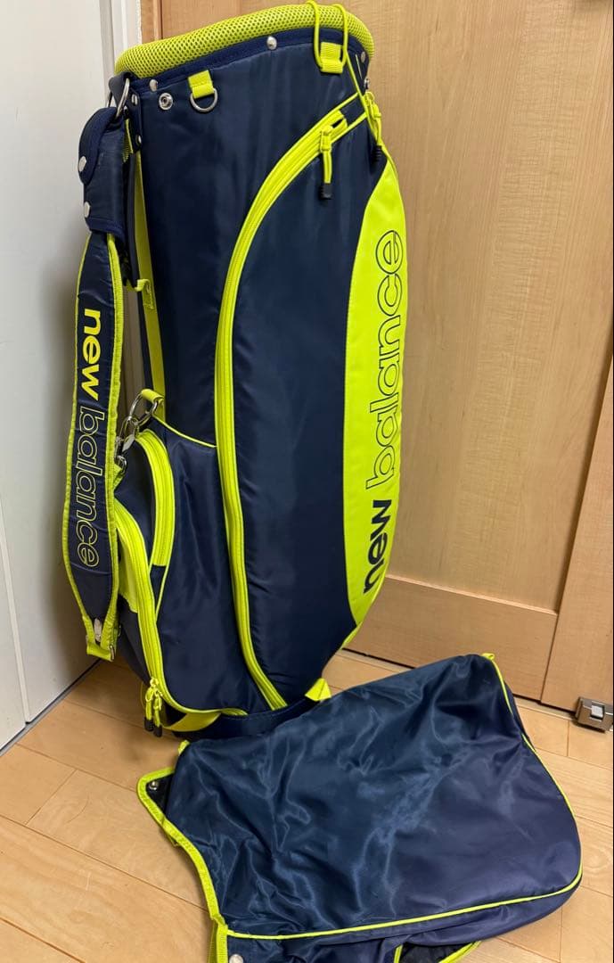 美品★ニューバランス★キャディバッグ★ゴルフ★newbalance★ゴルフバッグ