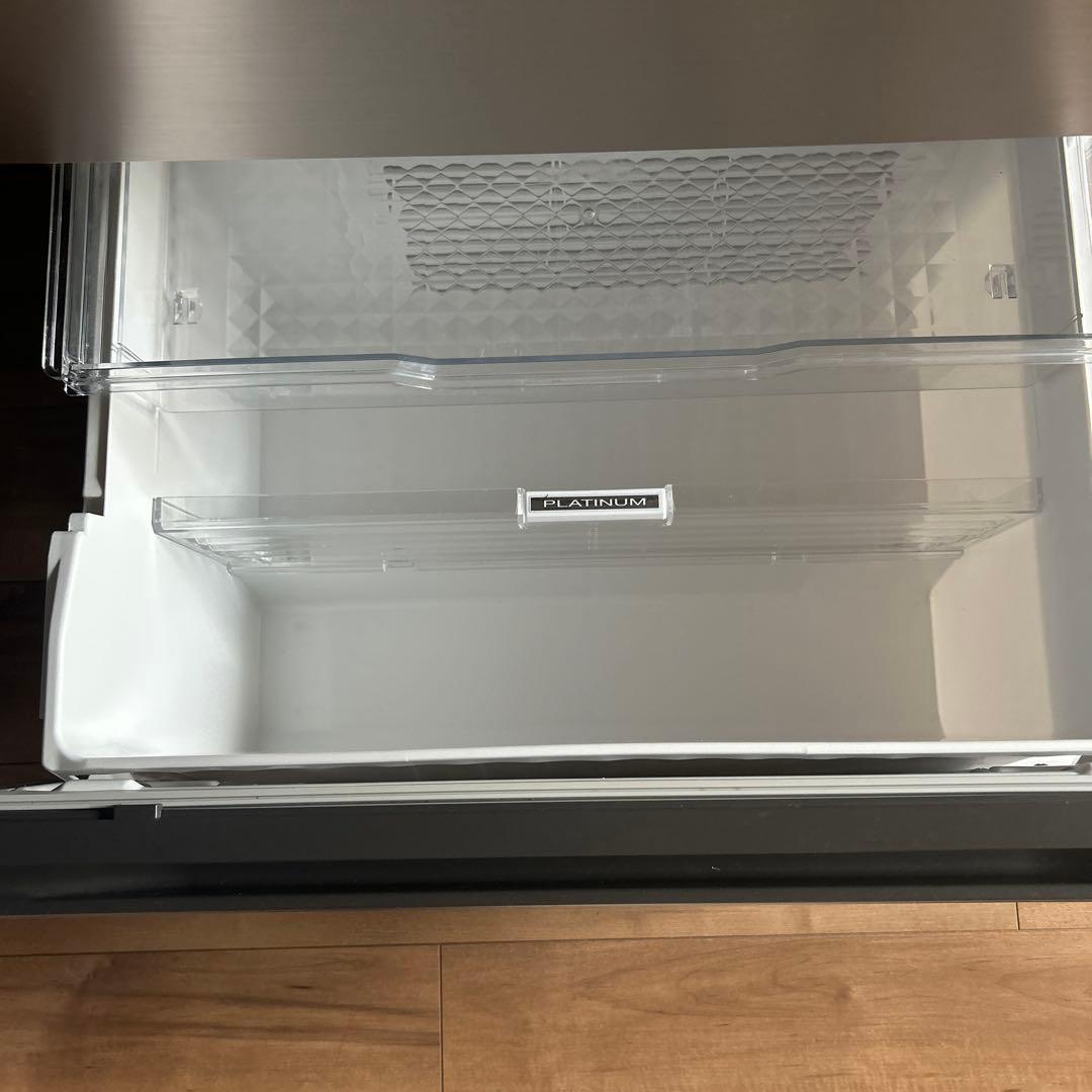 日立 冷蔵庫 R-HW49S(N) 485L 2022年製　ノンフロン冷凍冷蔵庫