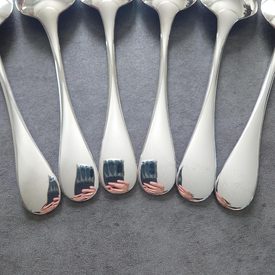 希少 美品 クリストフル フィデリオ コンソメスプーン 6点