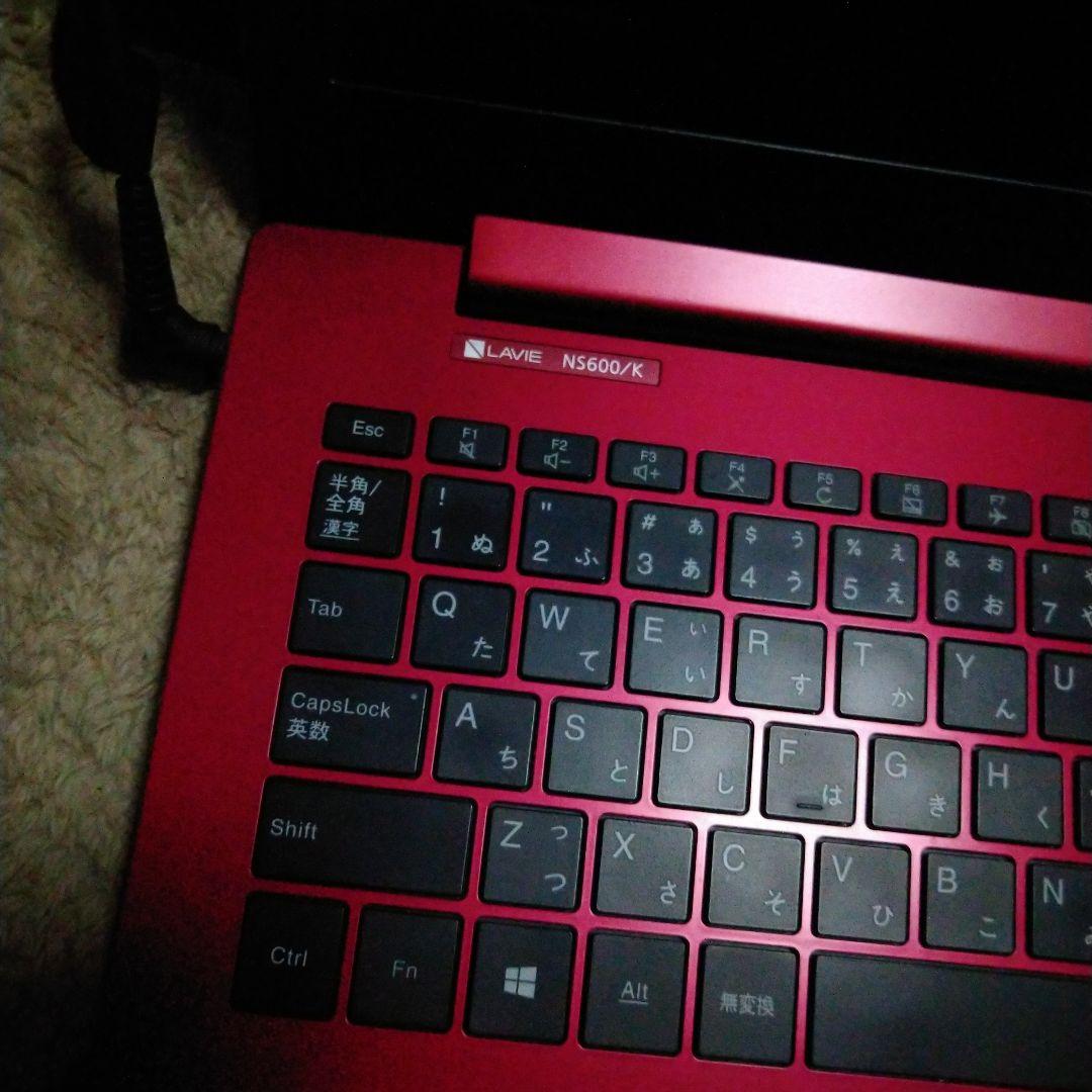 NEC ノートパソコン　PC-NS600KAR