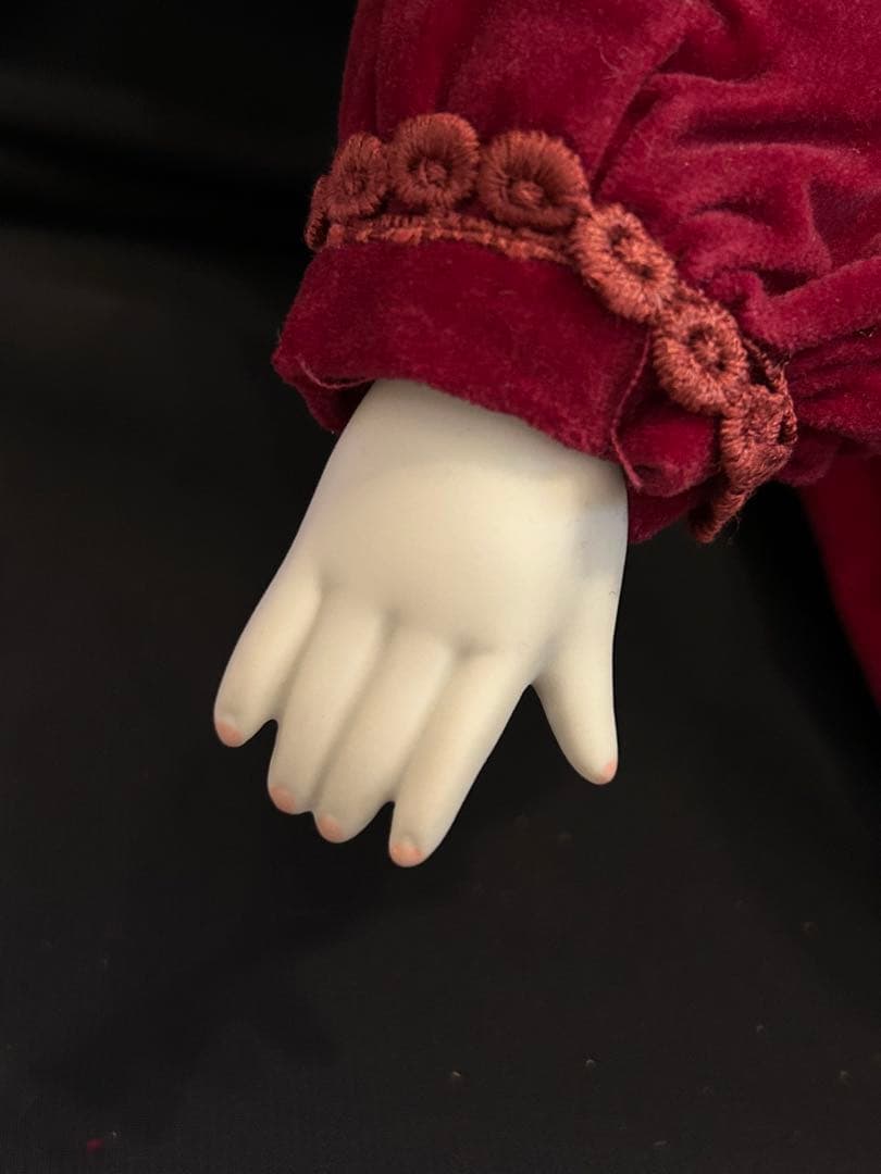 SANKYO ビスクドール オルゴール DOLL MADE IN JAPAN