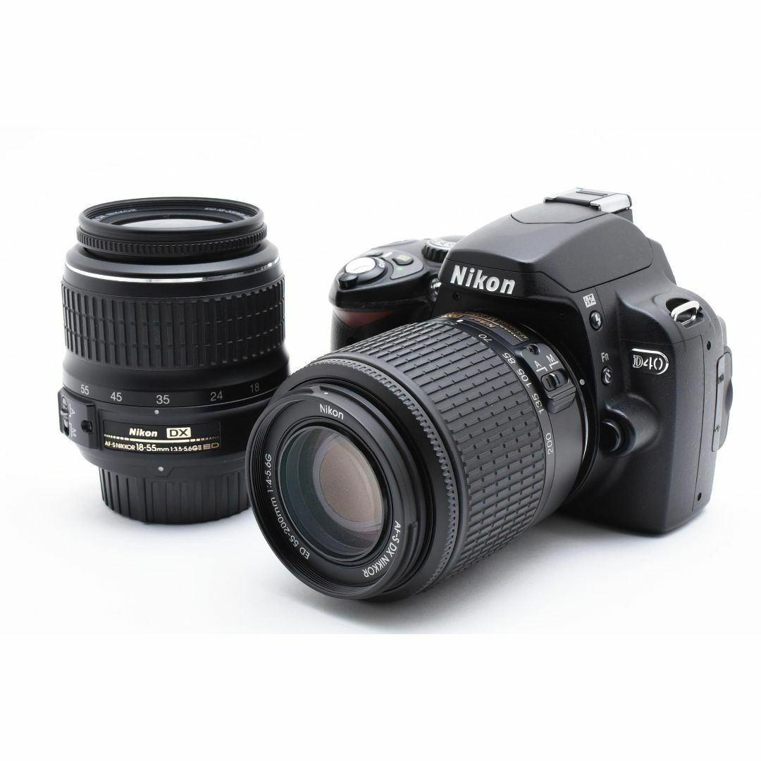 ❤️自然でやさしい色表現❤️Nikon D40❤️ダブルズームセット❤️