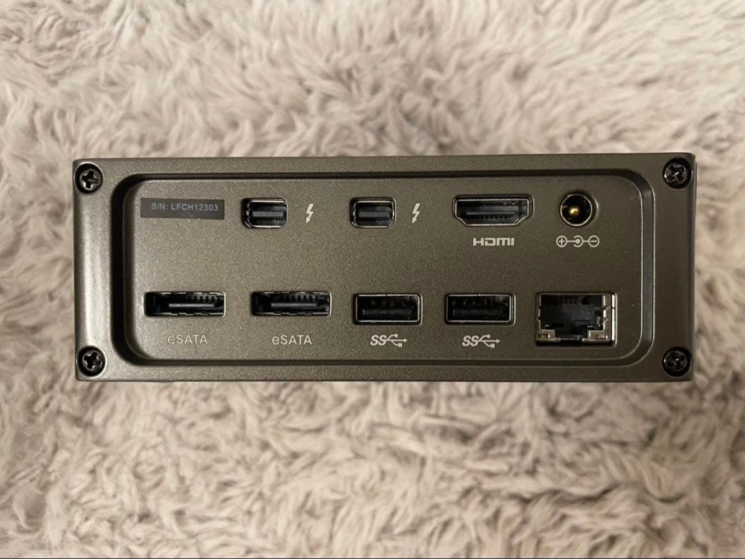 MacPro 2013 12コア 32G 1TB + CalDigit TS2