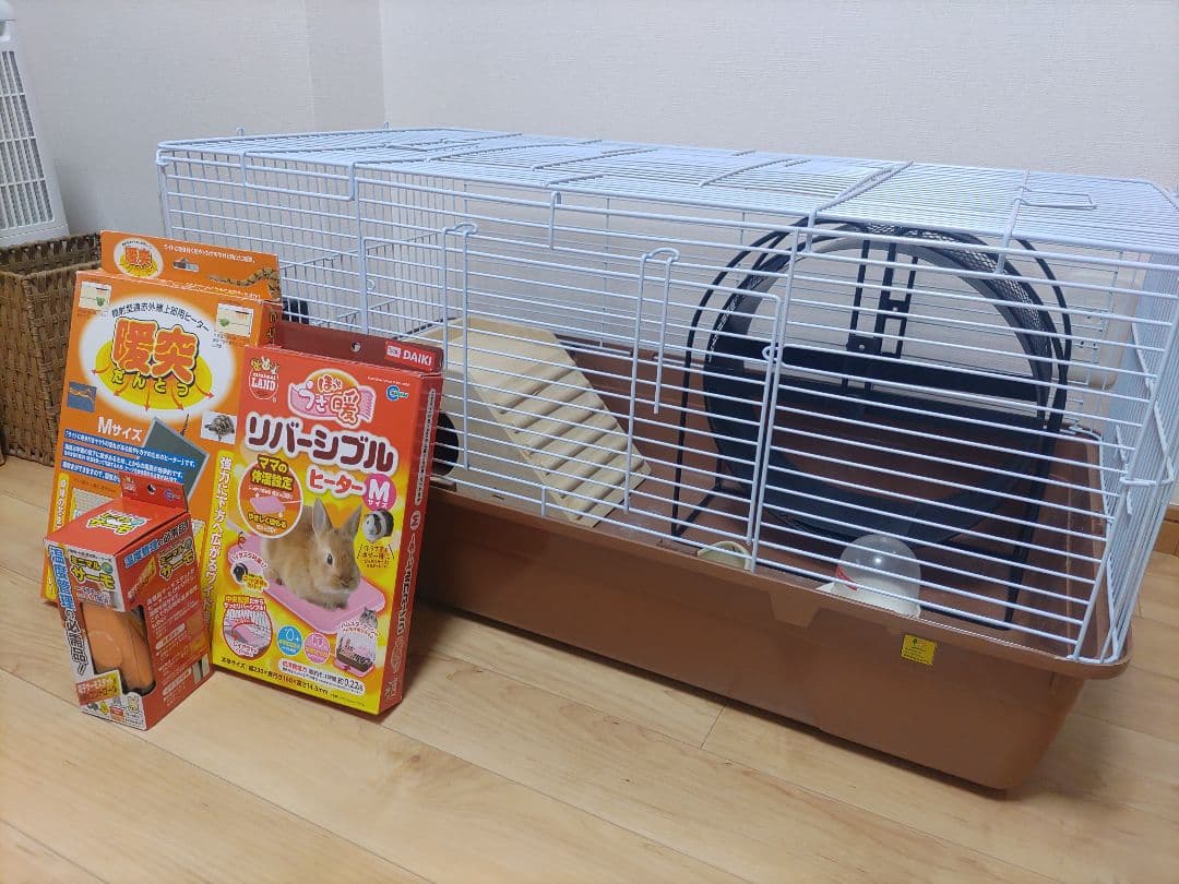 ハリネズミ　飼育セット　小動物用大きめケージと付属品セット　3万4000円相当