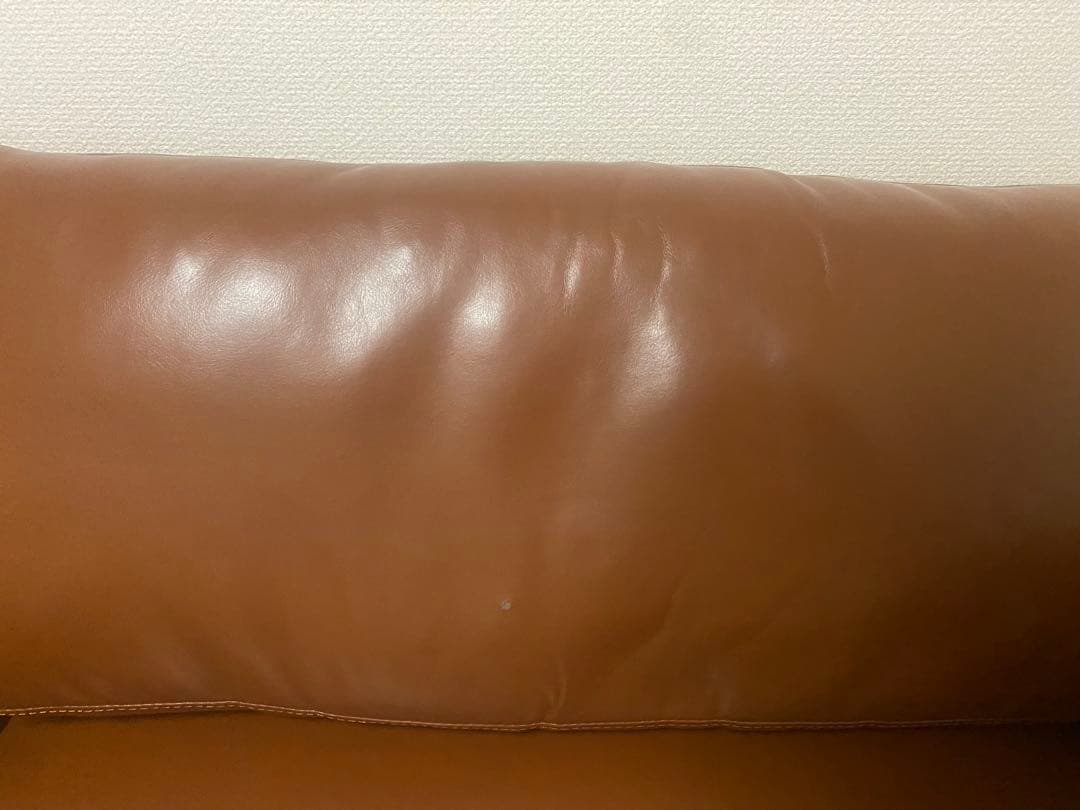 ソファ　3人掛け　合成皮革　フェイクレザー