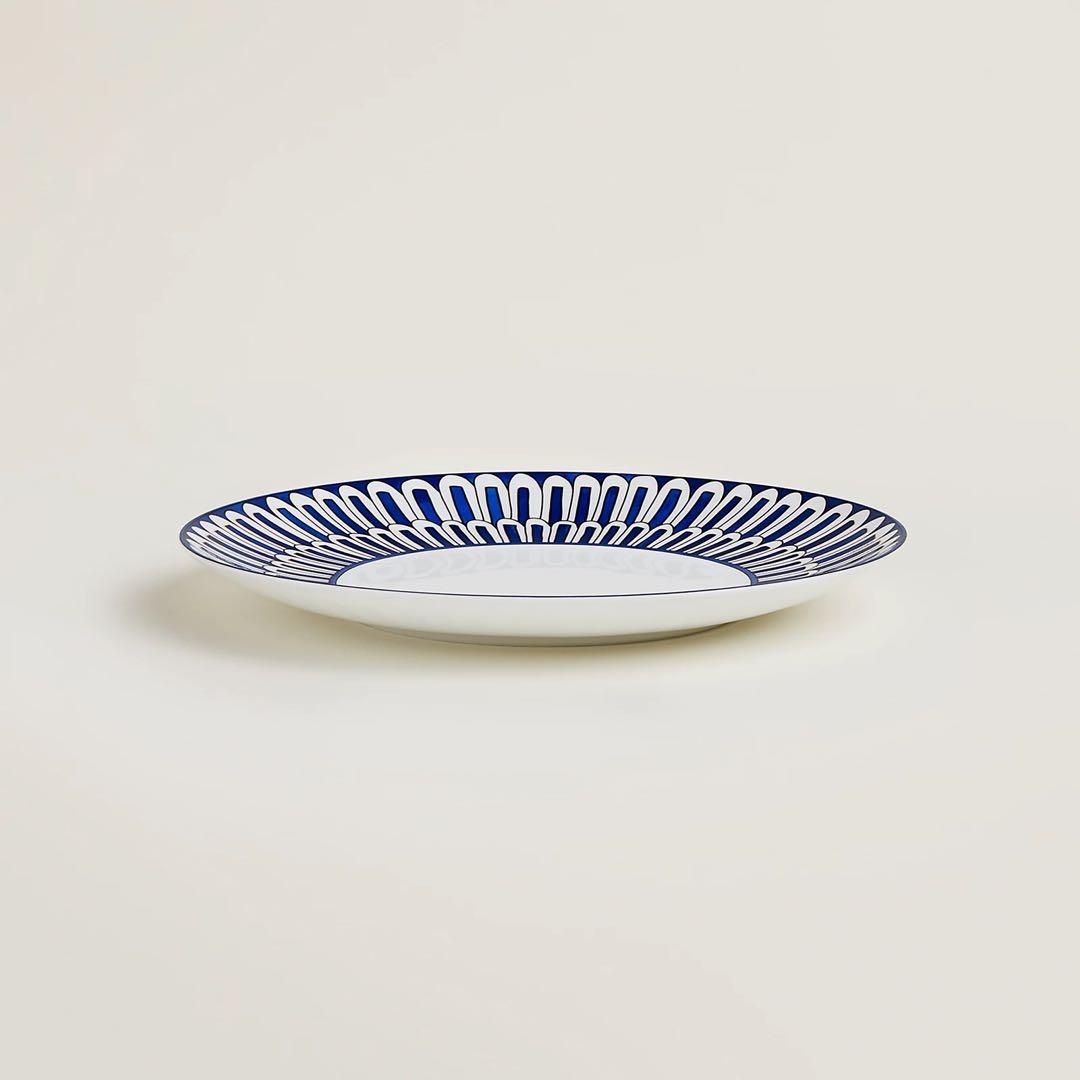 【新品・未使用】エルメス ブルーダイユール デザートプレート 2枚セット